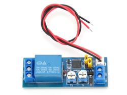 Módulo De Circuito Retardado Hcw‑03 Resina Multifunción Bucle Infinito Doble Ajustable Dc12v Relé