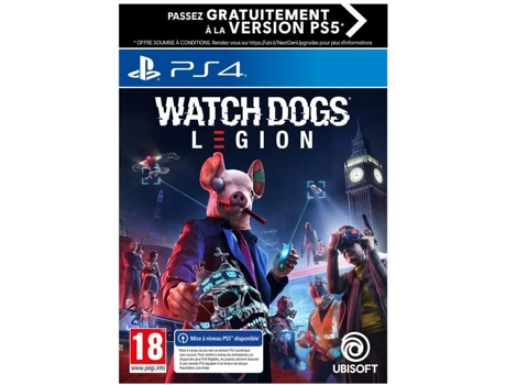 Juego PS4 Watch Dogs Legion Atualização Gratuita para Ps5