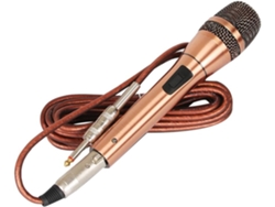 Micrófono Con Cable Y Aislamiento Para Karaoke Y Canto Al Aire Libre.