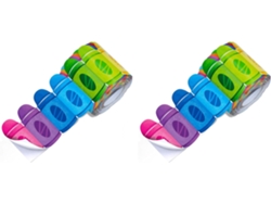 2 Rollos De 18 Metros (59 Pies) De Bordes Autoadhesivos Para Tablones De Anuncios, Adhesivos.
