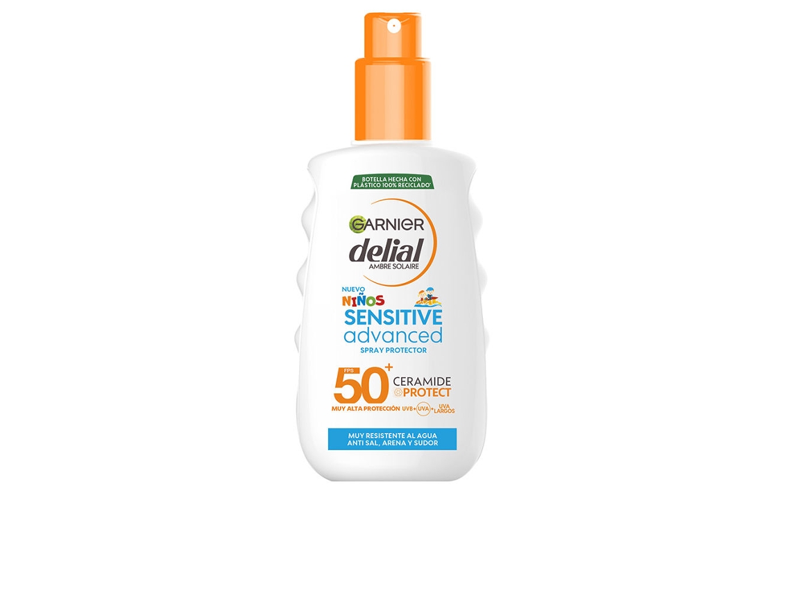 Spray Protector Sensitive Advanced Niños Spf50 GARNIER 150 Ml