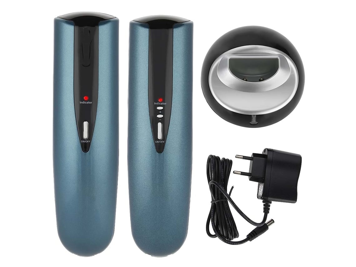 Peine Vibrador Electrónico Con Luz Roja Para Crecimiento Capilar Y Masaje De Cuero Cabelludo
