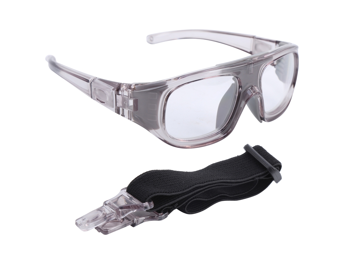 Gafas deportivas de baloncesto de PC antiimpacto con diadema extraíble 086