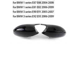 Espejo Retrovisor Estilo M Para Casco Bmw E90 E91 E92 E93 E81 E87 E82 Pre-lci1 Negro (2004-2009)