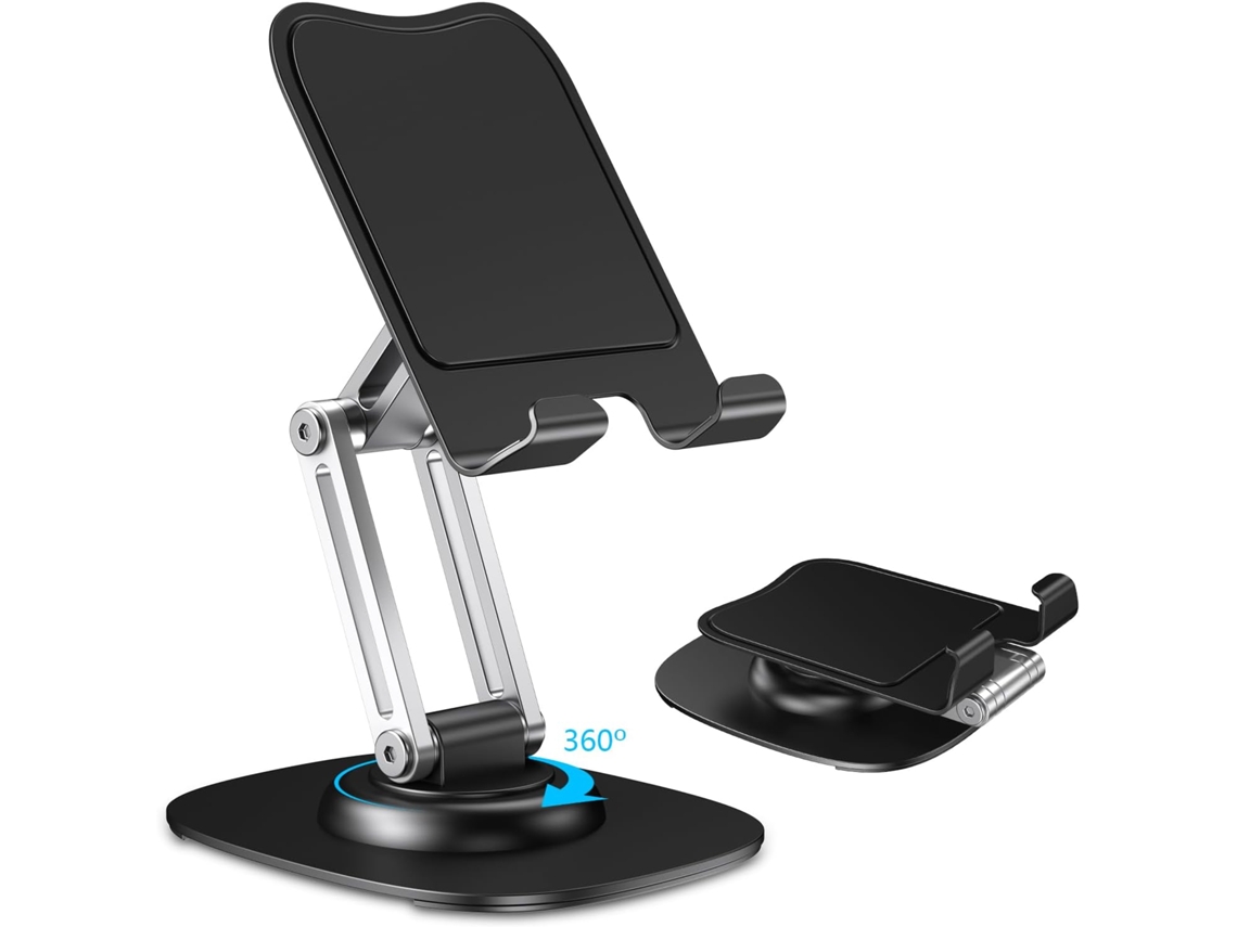 Soporte de mesa ajustable, giratorio 360° y plegable, compatible con varios modelos ZYBLSSBB.