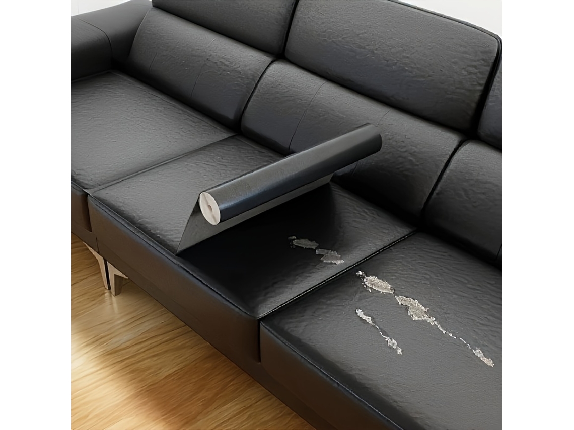 Parche Autoadhesivo De Imitación De Cuero Para Reparar Muebles, Apto Para Sofás, Sillas Y Bolsos, 100 X 50 Cm. Panoona