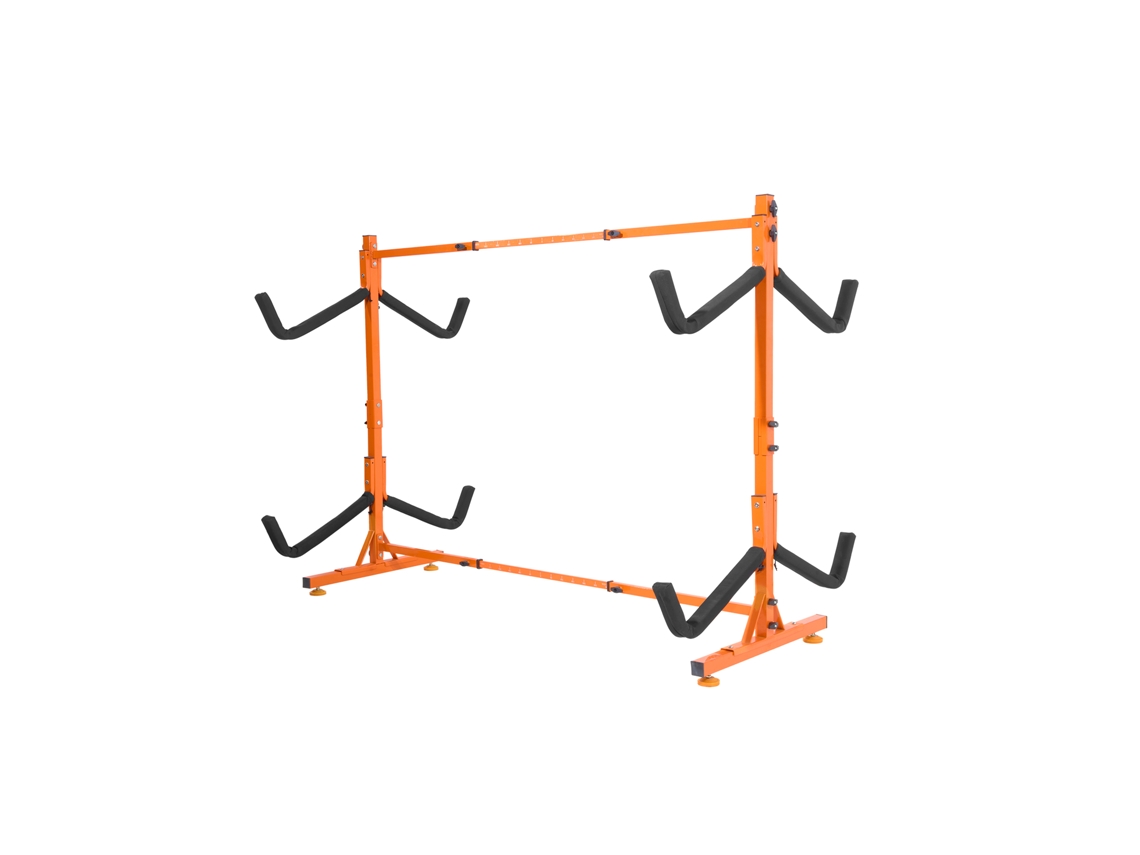 Soporte independiente para kayaks Succebuy, con capacidad para 4 kayaks, para uso en exteriores