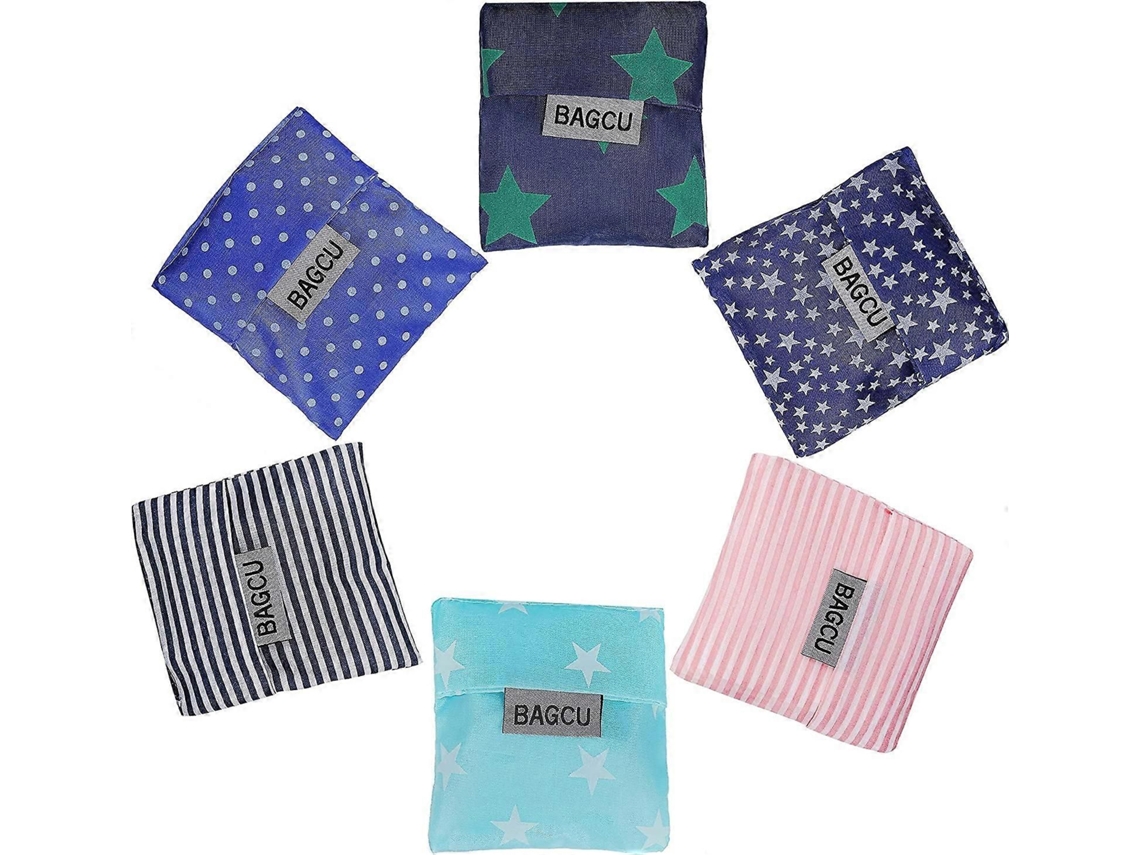 Bolsas de la compra plegables y reutilizables, prácticas y de gran capacidad, ligeras e ideales para comprar verduras y para actividades al aire libre.