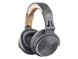 Auriculares con cable Oneodio Pro 10 con micrófono con cancelación de ruido, color gris caqui Hengrongshen