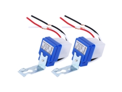 2 Interruptores De Luz Automáticos Para Exteriores, Con Sensor De Luz Y Control Fotográfico, As-10a-12v Dc12v, Para Farolas Y Exteriores.