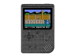 Consola portátil de 3 pulgadas con 500 juegos retro, color negro, Nostalgia88