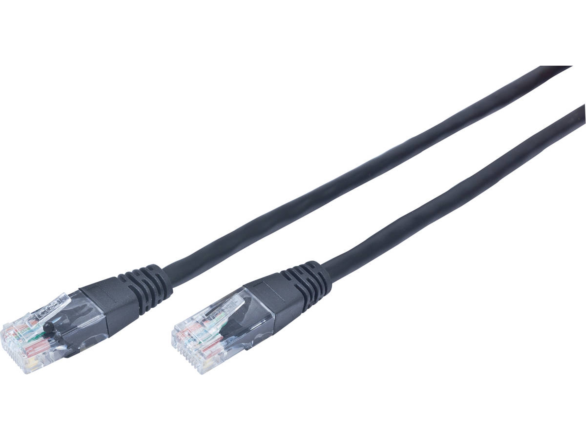 Cable de Red GEMBIRD (RJ45 - 25 cm - Negro)