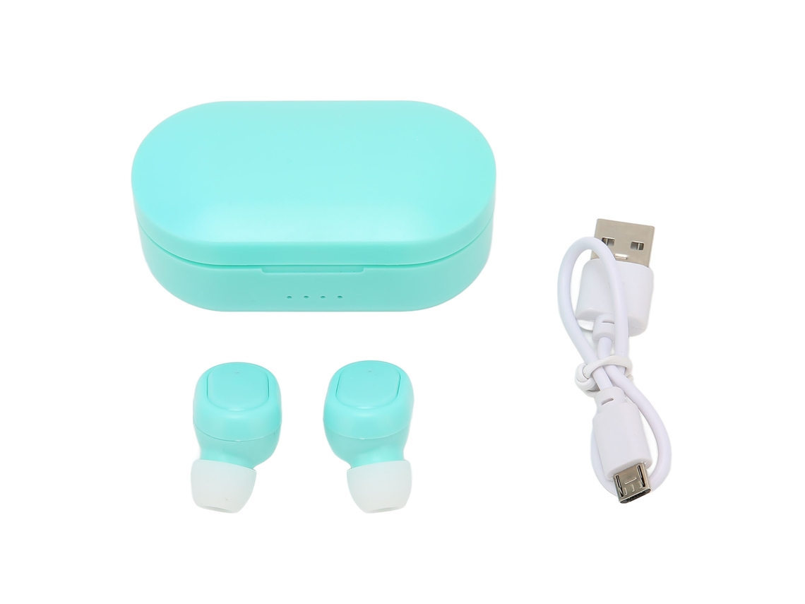 Auriculares Inalámbricos Bluetooth 5.0 Con 30 Horas De Reproducción, Sonido Estéreo Hi-fi, Subwoofer Con Micrófono Y Estuche De Carga.