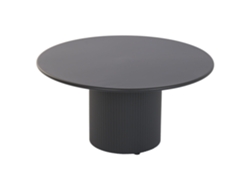 Mesa de centro de metal negro, 80x80x40cm ALEXANDRA HOUSE LIVING