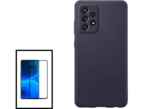 Kit Carcasa + Protector de Pantalla Samsung Galaxy A33 5G GIFT4ME Negro