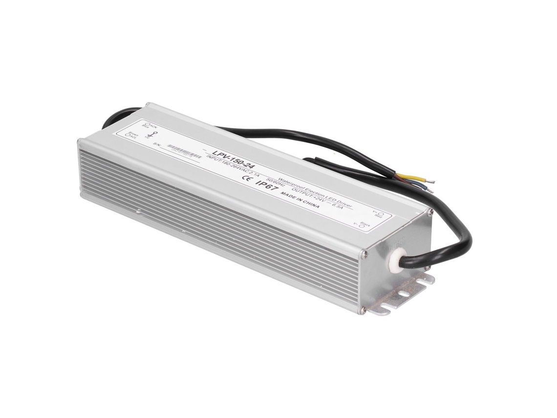 Omni-fuente De Alimentación Conmutada Impermeable Berm Lpv-150-24 Dc24v Transformador De Aluminio Para Led