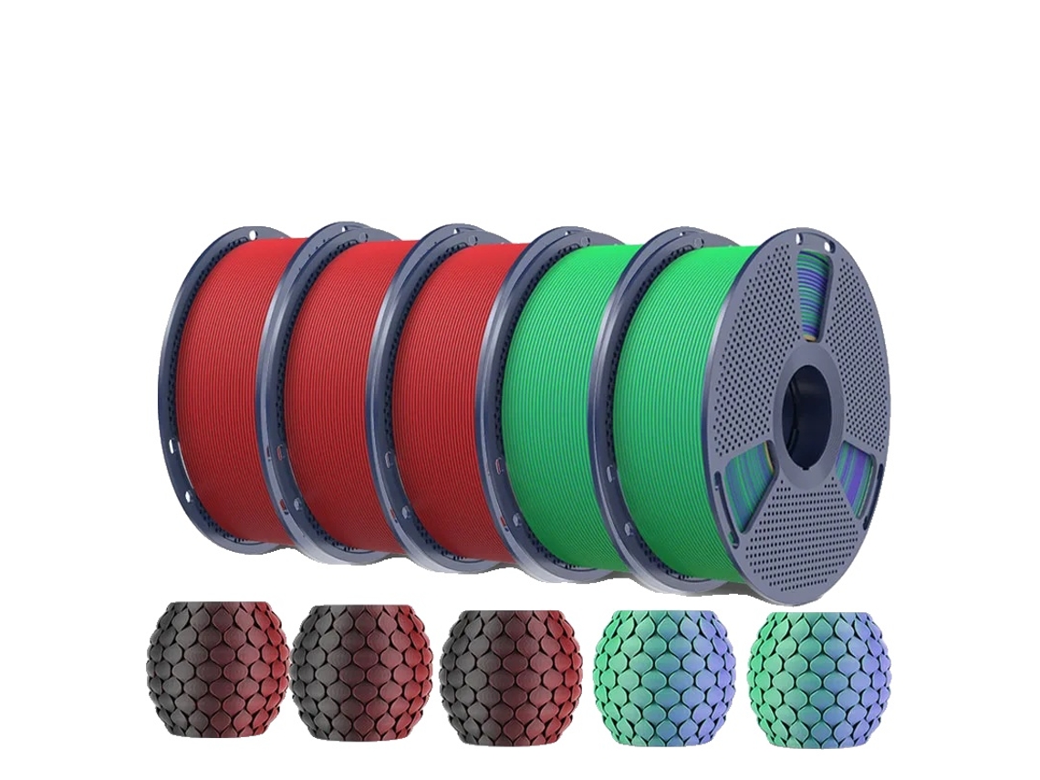 Filamento para impresora 3D, acabado mate suave, amplia compatibilidad, 3bkrd 2gnpp OEM
