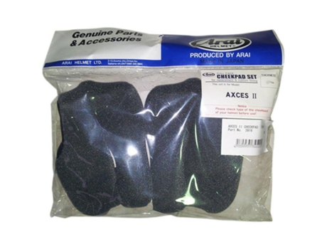 Protecciones de Casco ARAI Axces Ii Cheek Pads 35 Mm