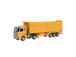 Dan26-modelo De Camión Contenedor A Escala 1:48 Simulación Juguete Reutilizable Para Niños 3+ Años