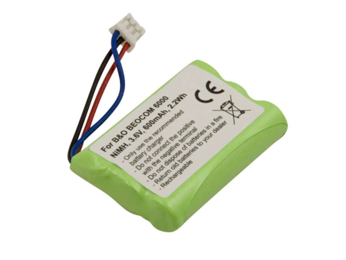 Bang And Olufsen Beocom 6000 NiMH 3.6v 600mah 2.2wh Verde Batería Móvil Avizar