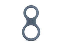 Anillo para el pene y testículos de silicona Boners  Gris BONERS