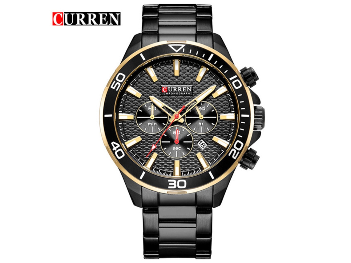Reloj Casual De Acero Inoxidable Para Hombre Con Esfera Pequeña, Fecha De Cuarzo Y Diseño De Seis Manecillas.