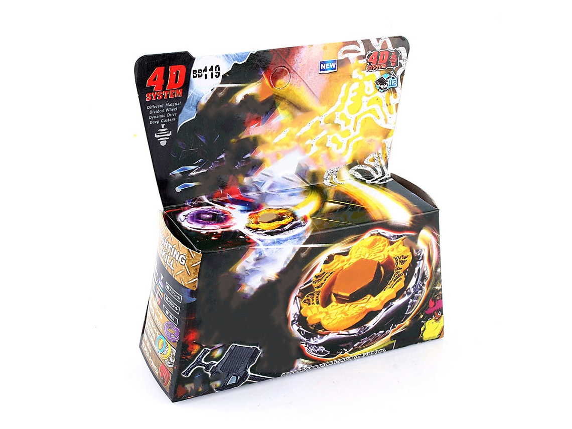 2026-bb119 Exquisito Giratorio De Aleación Para Niños Trompo De Metal Juguete Regalo