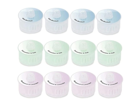 12 cápsulas de fragancia para Ecovacs T9 Max T9 Power T9 Aivi, ambientador con fragancia duradera y fresca