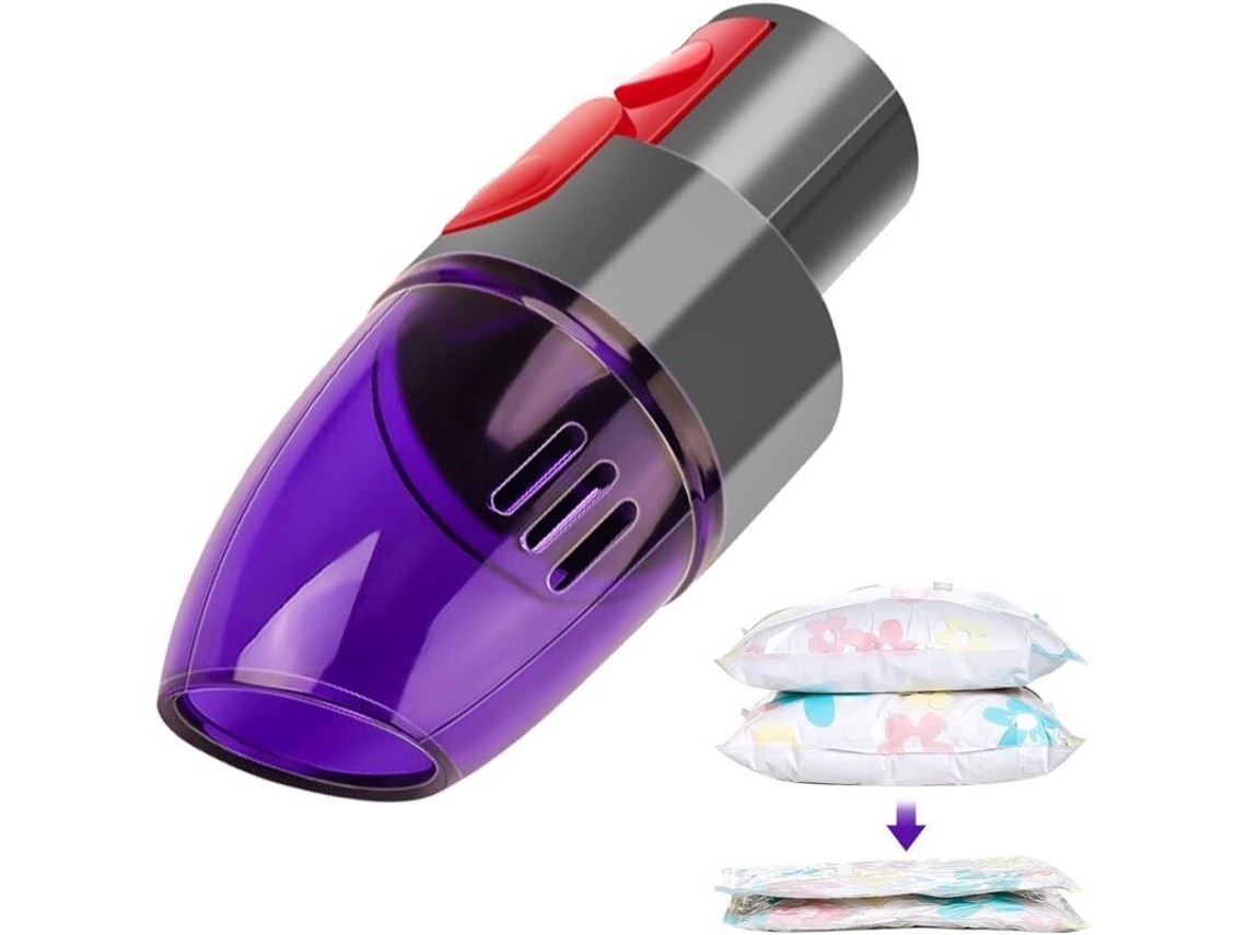 Boquilla De Succión Para Aspiradoras Dyson V7, V8, V10, V11 Y V15 Para Extraer El Aire De Las Bolsas De Vacío.
