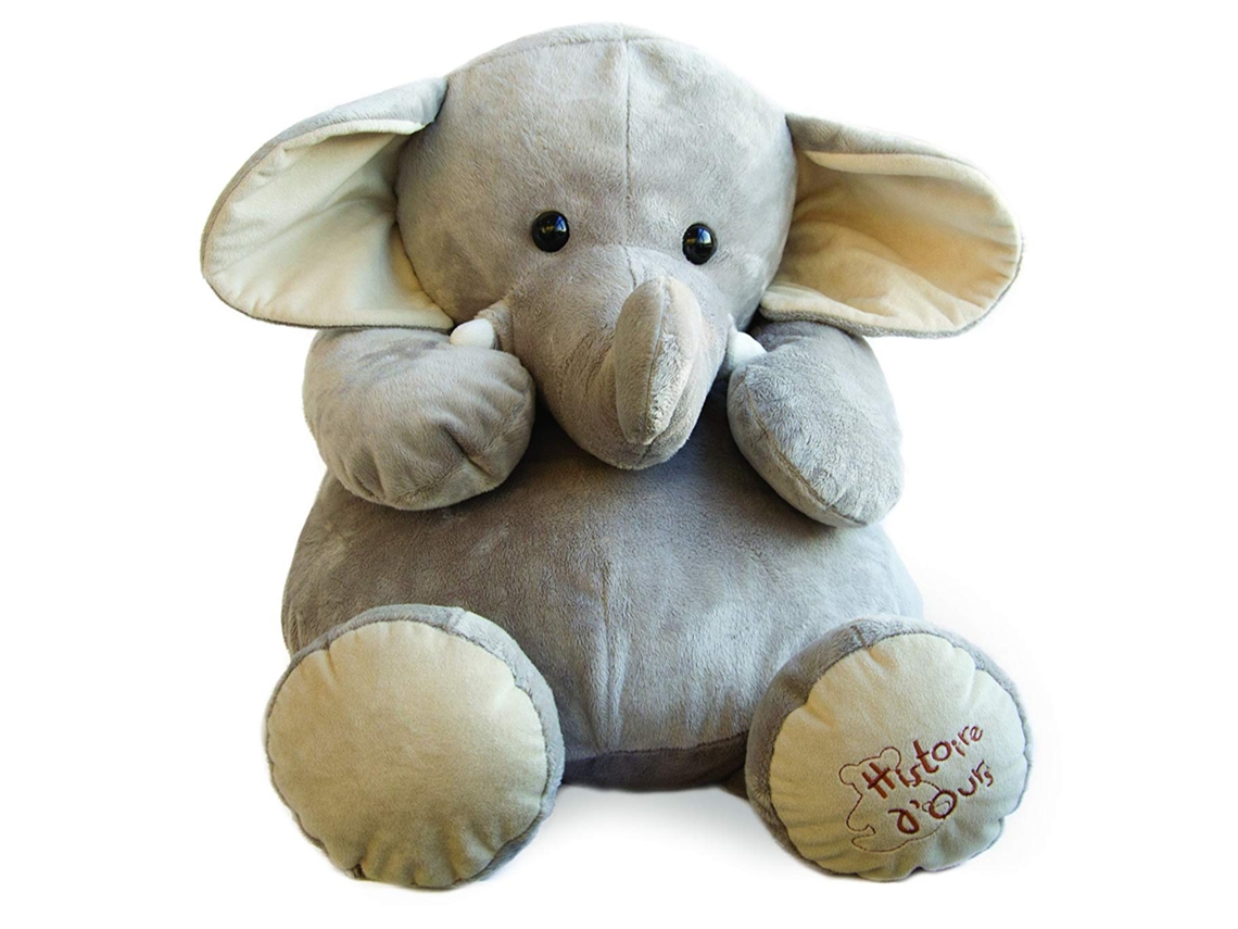 Peluche HISTOIRE D'OURS (Tejido - Gris - 60 cm)
