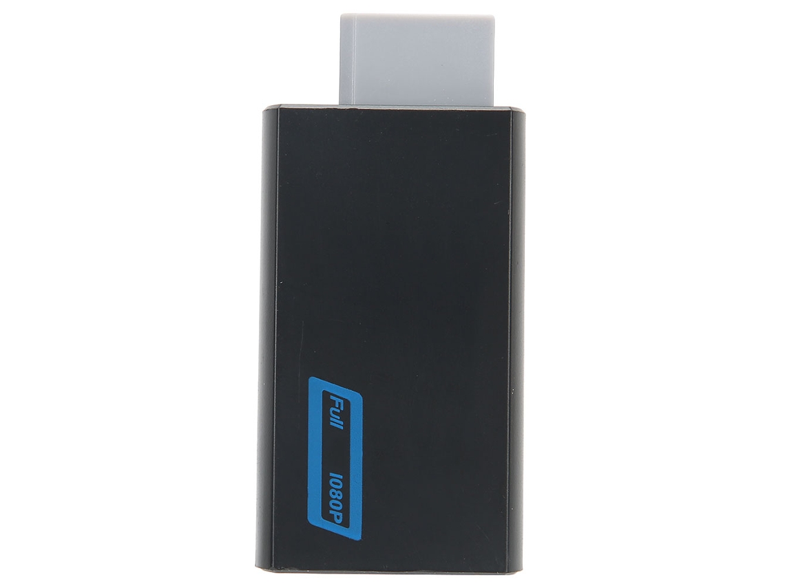 Adaptador Convertidor De Wii A Hdmi 1080p Con Salida De Audio De 3,5 Mm Full Hd