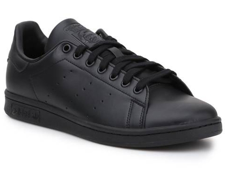 Zapatillas Deportivas ADIDAS Stan Smith Hombre (Negro - Material Sintético - 47,3)