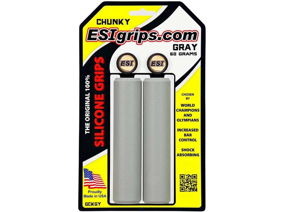 Puños para Bicicleta ESIGRIPS Chunky Gray