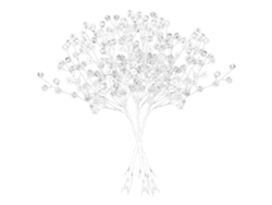 30 ramas artificiales con cuentas artificiales, slowmoose