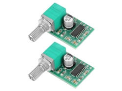 Veloriskku-2 Peças Placa Amplificador Digital Pam8403 Mini Usb 5v Com Controle De Volume