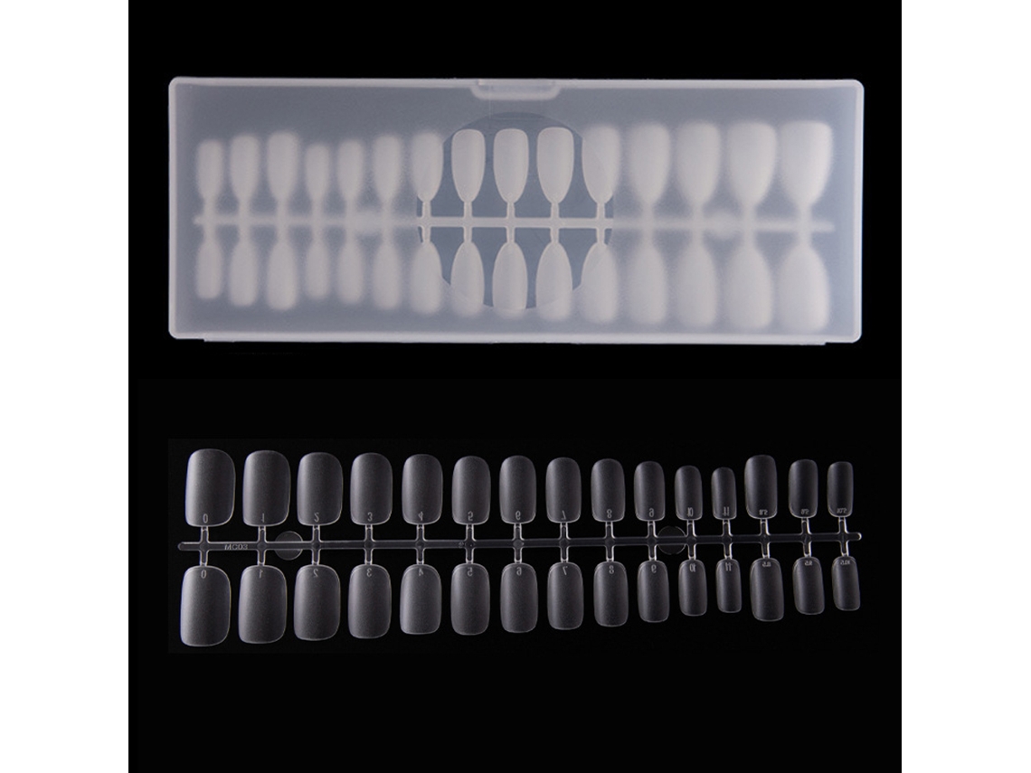 Pegatinas de uñas ultrafinas que no dejan marcas, 240 piezas hechas de PMMA RNEMITERY