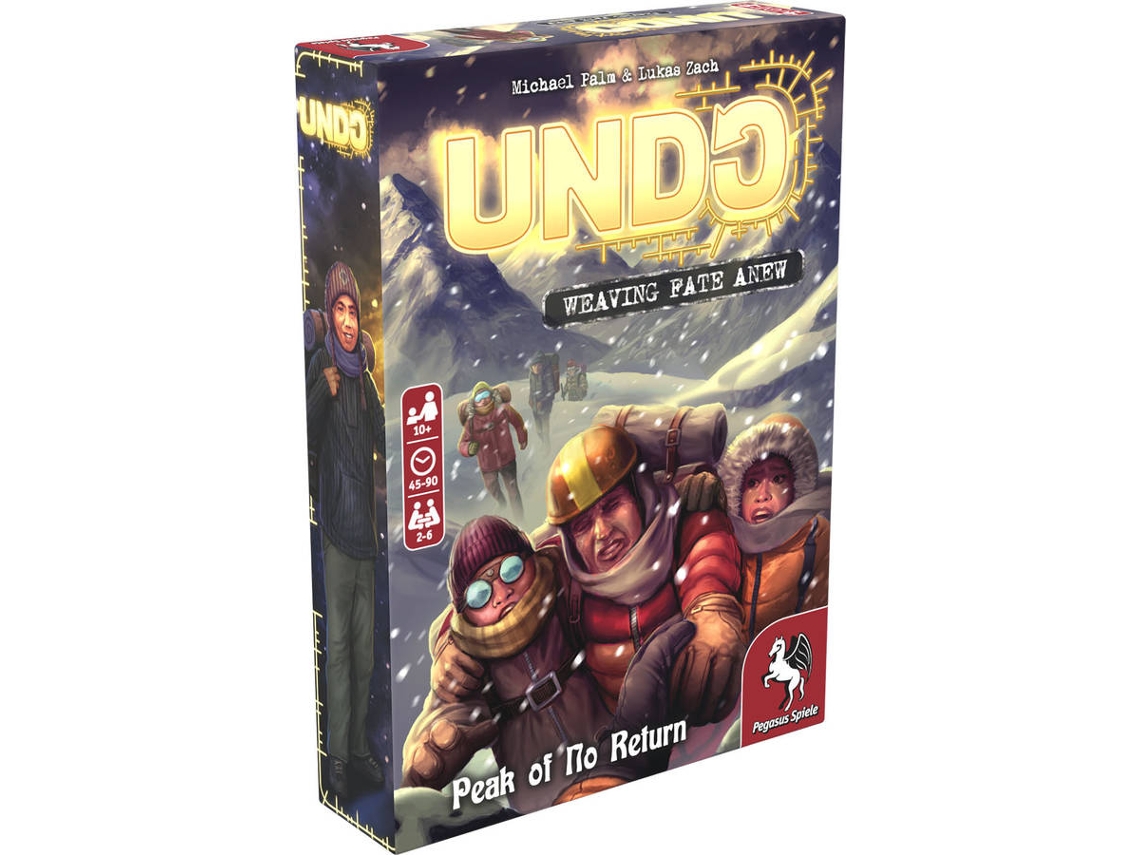 Juego de Mesa PEGASUS SPIELE UNDO - Peak of no return (Edad Mínima: 10 Años - Dificultad: Intermedio)