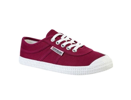 Zapatillas de Mujer KAWASAKI Lona Rojo (38)