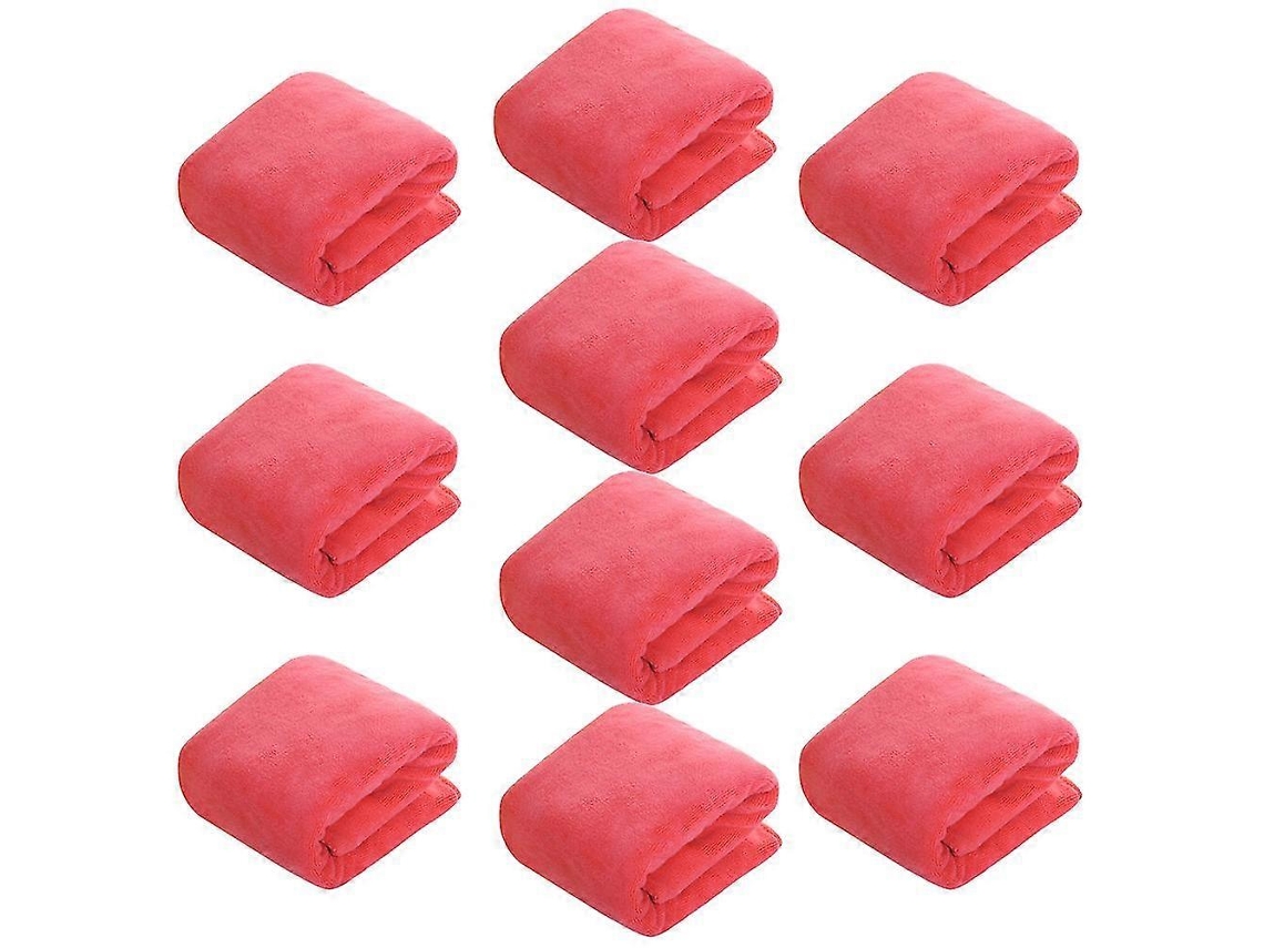 Toallas de peluquería (paquete de 10) de secado rápido para cabello, manos y rostro. Para usar en casa, salón, spa y barbería. Rosewell.