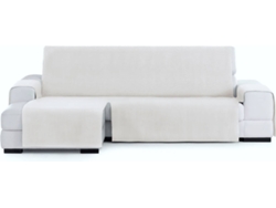 Funda Chaise Longue TODOPARAMICASA Levante Blanco (Brazo Izquierdo - Tela  - 290 cm)