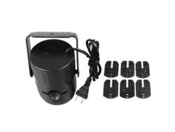 Lámpara Proyector Led Giratoria Con Forma De Copo De Nieve Para Exteriores, Ideal Para Navidad, Incluye 6 Tarjetas Y Enchufe Estadounidense De 100-240 V.