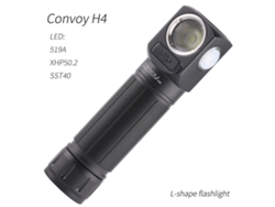 Linterna B35am-6500k-convoy H4 Sst40 519a Xhp50.2 B35am + Faro Delantero Linterna Multifuncional 21700 Linterna De Pesca Linterna Frontal Tipo C