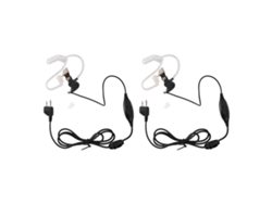Auriculares para comunicación por radio con Vox y 2 canales
