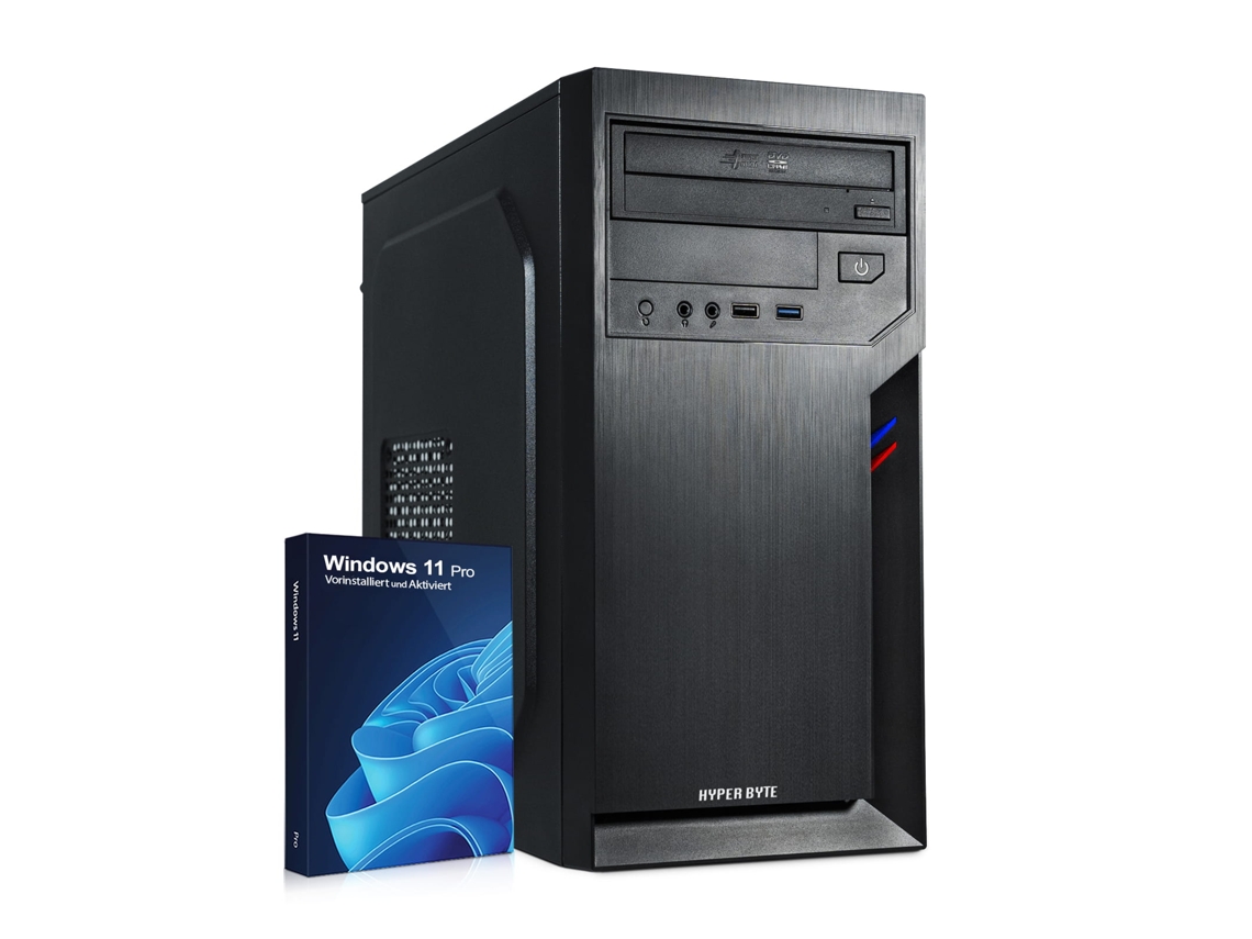 Desktop Pc / Computer - Hyper Byte Ultra - Office PC - Intel Core i5 10400F - GT730 - 16GB RAM - 512GB SSD - DVD - WiFi - Windows 11 Pro