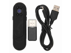 Minicámara Portátil 1080p Con Clip Para Reuniones, Clases Y Grabación De Vídeo Con Visión Nocturna.