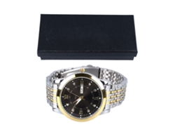 Reloj De Negocios De Cuarzo Para Hombre Con Doble Calendario Luminoso, Acero Inoxidable, Resistente Al Agua, Ligero.