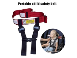 Sistema de sujeción de seguridad para viajes aéreos. El cinturón de seguridad infantil en el avión garantiza tranquilidad. Diseño compacto que se adapta a cualquier tamaño.