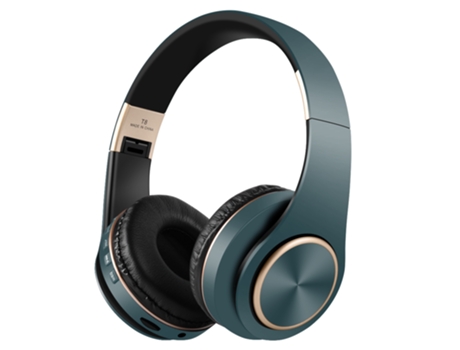 ELKUAIE 6S Auriculares inalámbricos para colocar sobre las orejas Auriculares estéreo inalámbricos plegables