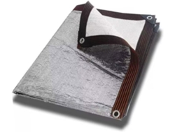 Malla De Sombra Resistente Aluminio Aluminet 99, Tela