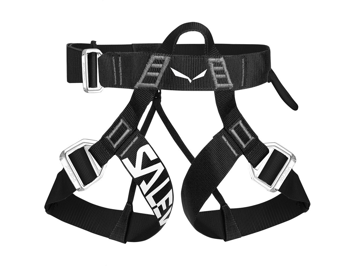 Arnês Via Ferrata Evo Preto M-2Xlsalewa